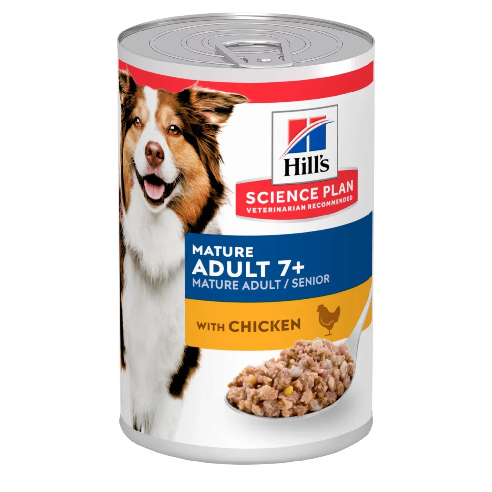 Hill's Science Plan Mature Adult Wet Dog Food Chicken Flavour